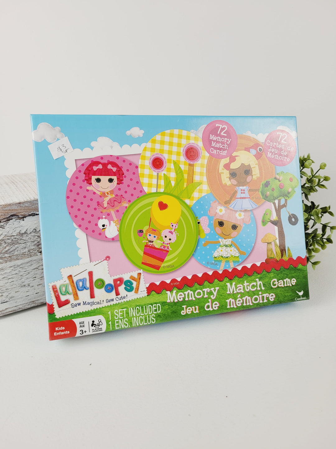 LALALOOPSY MATCHING GAME (1 PIECE MISSING) PRE-LOVED