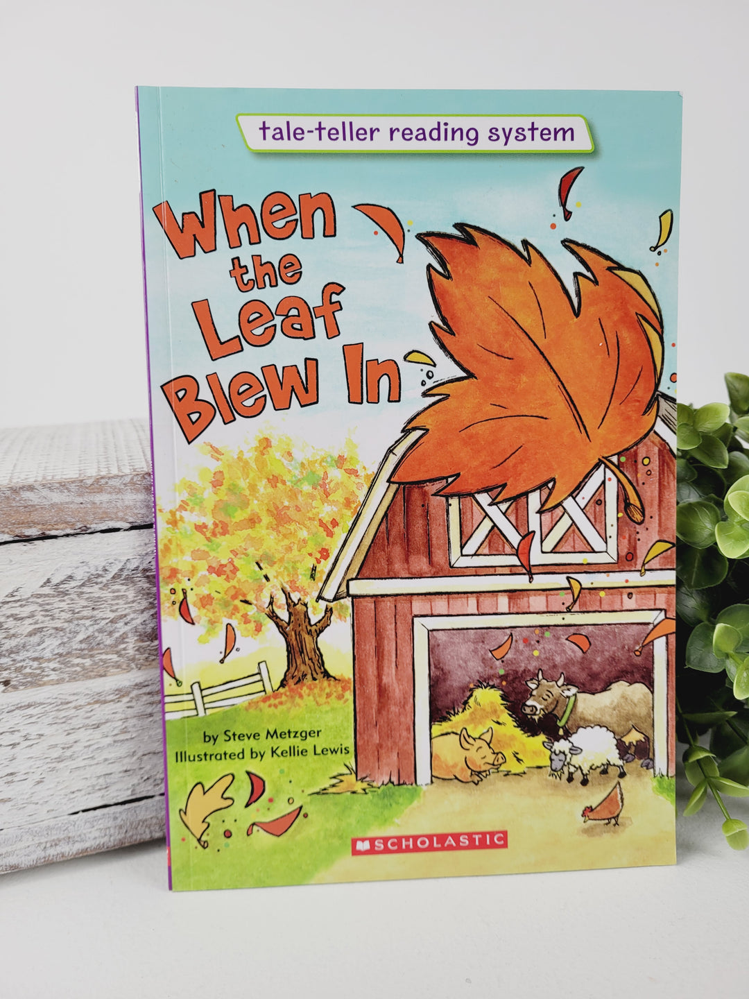 WHEN THE LEAF BLEW IN READER BOOK PRE-LOVED