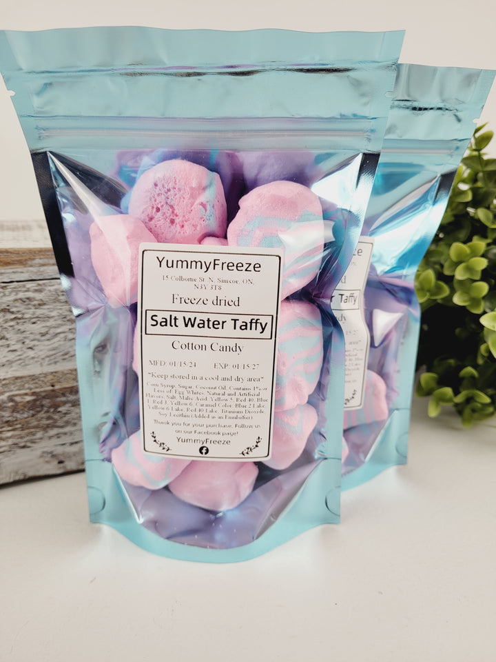 Yummy Freeze, Freeze Dried Salt Water Taffy