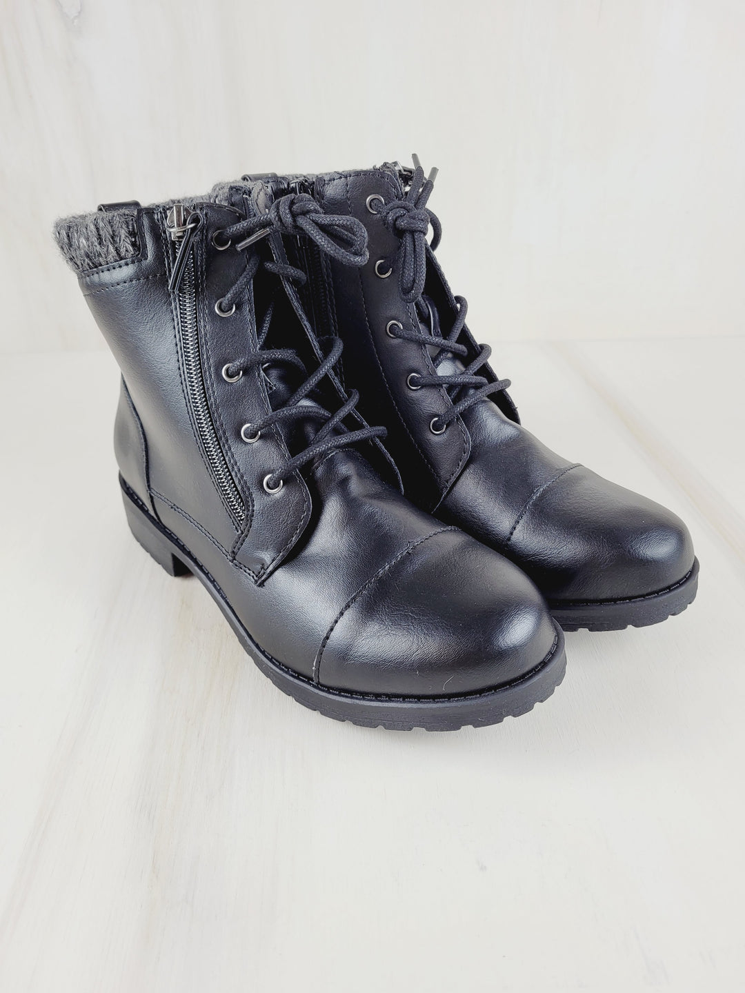JOE FRESH BLACK BOOTS SIZE 6 LADIES PRE-LOVED