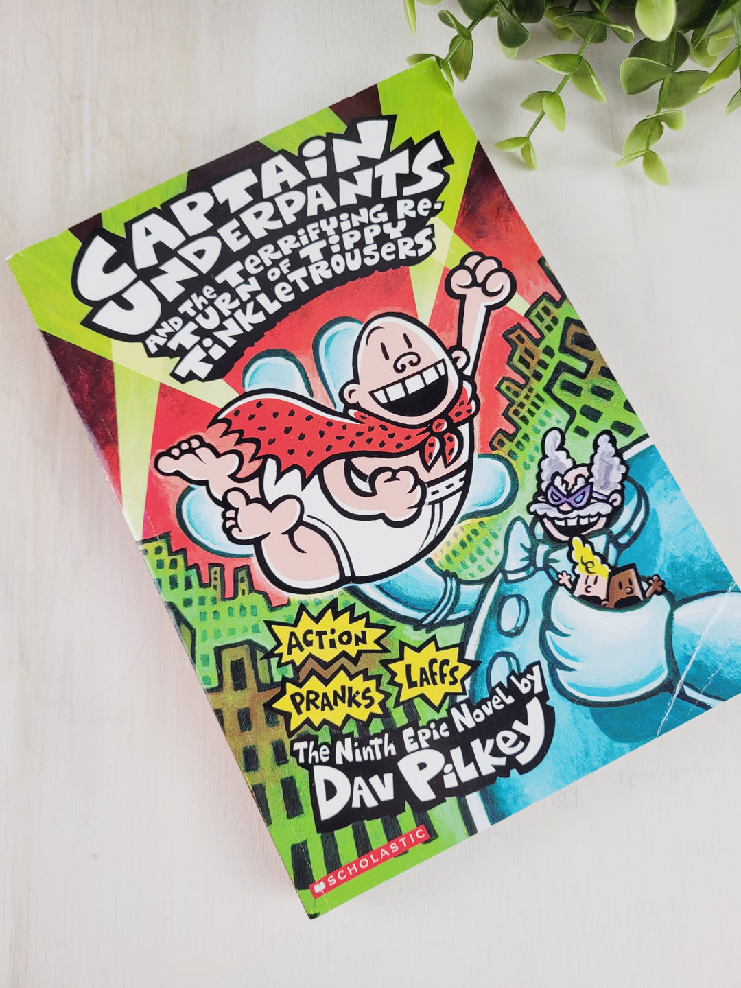 CAPTAIN UNDERPANTS- AND THE TERRFYING RETURN OF TIPPY TINKLETROUSERS SOFTCOVEREUC
