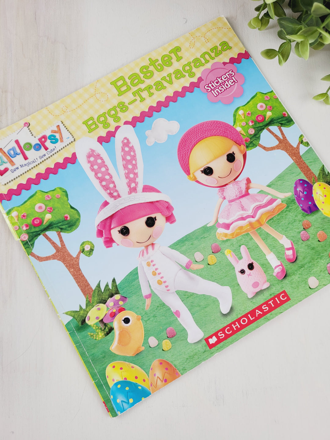 LALALOOPSY EASTER EGG-TRAVAGANZA STORYBOOK EUC