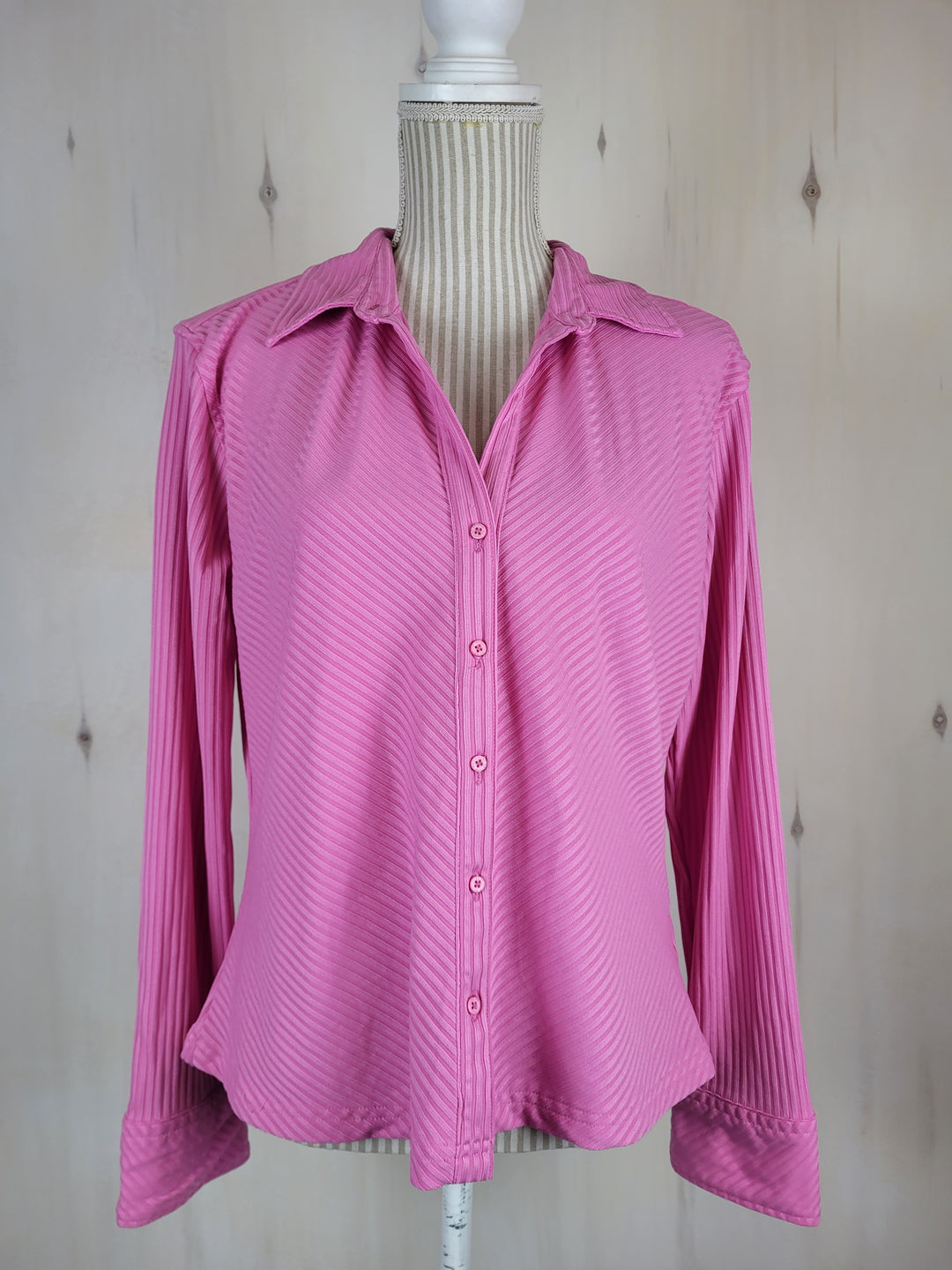 BEECHERS BROOK PINK TOP STRETCH LADIES XL EUC