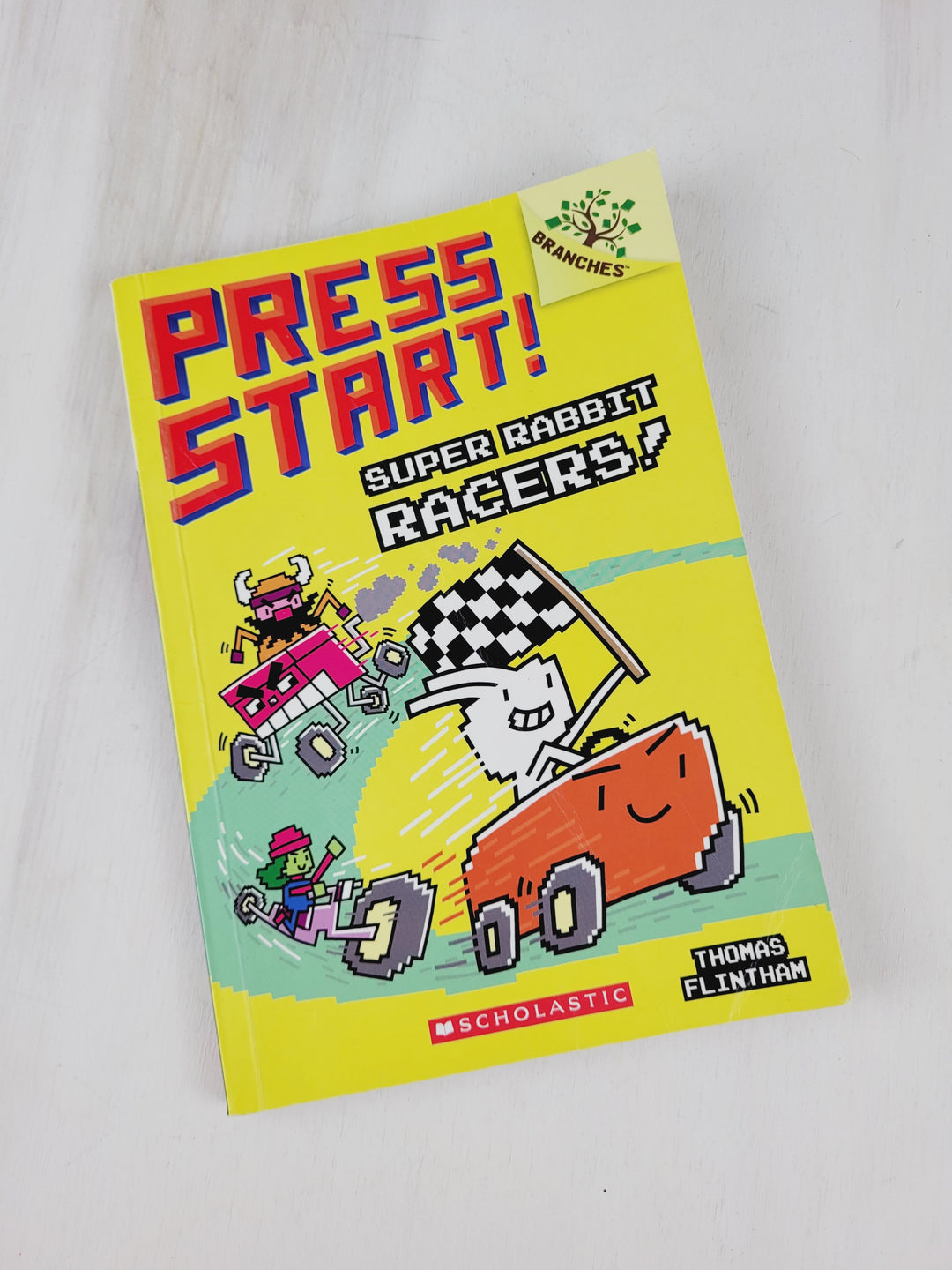 PRESS START! #3 SUPER RABBIT RACERS! GRAPHIC NOVEL PRE-LOVED