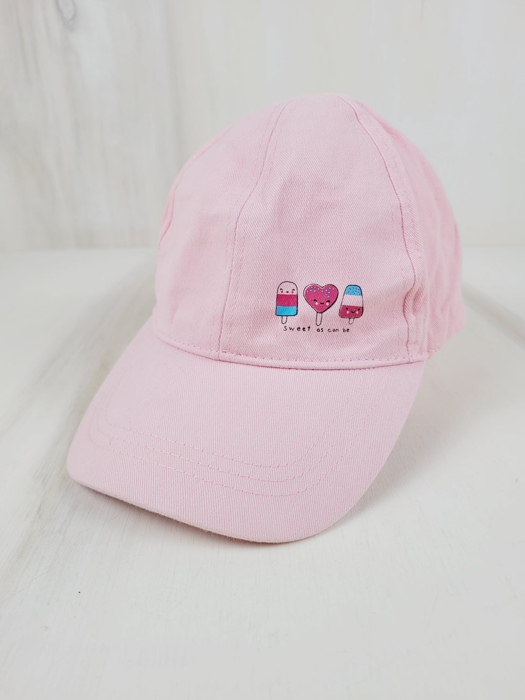 GEORGE SWEET AS CAN BE PINK CAP 2-5Y PRE-LOVED