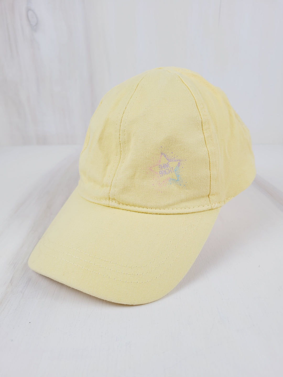 GEORGE SHINE BRIGHT YELLOW CAP 7-16X PRE-LOVED