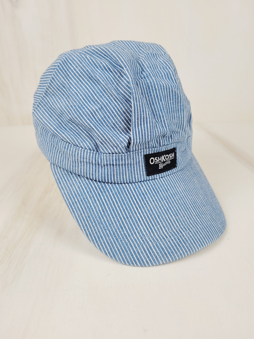 OSH KOSH BLUE STRIPED CAP 0-9M PRE-LOVED