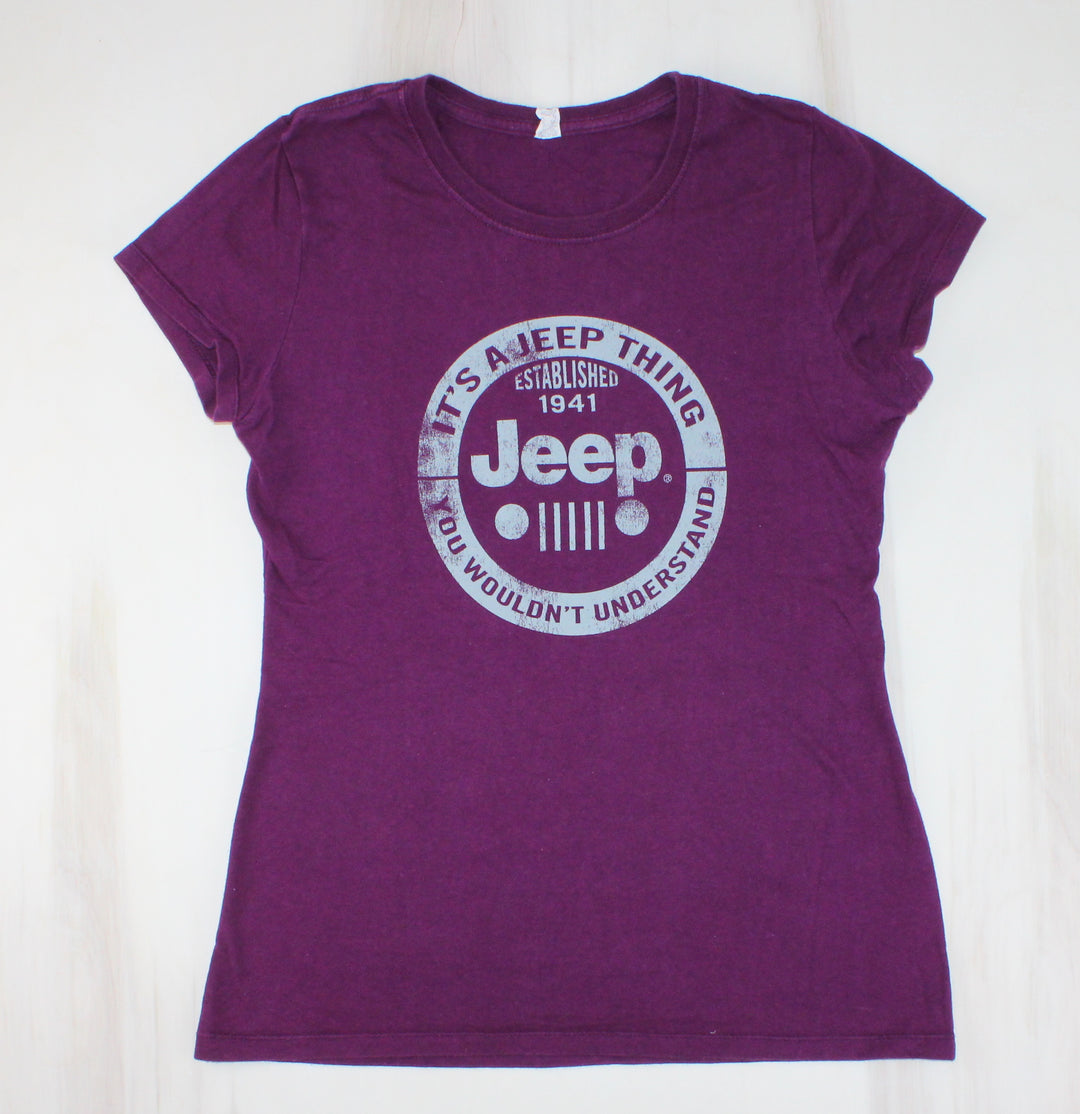 IT'S A JEEP THING TSHIRT TEEN SMALL EUC