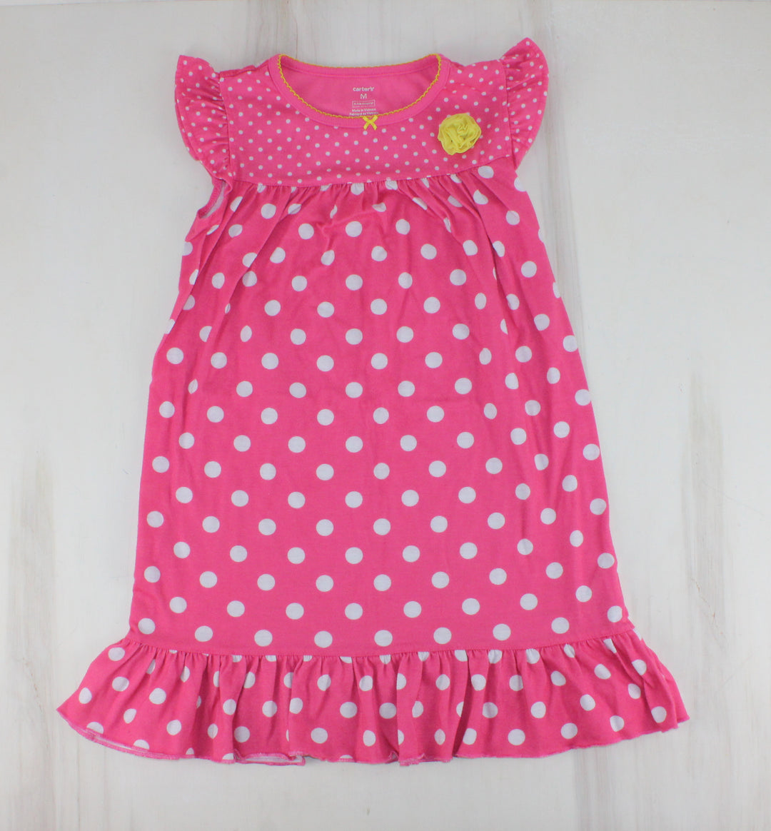 CARTERS POLKADOT NIGHTGOWN MEDIUM PRE-LOVED