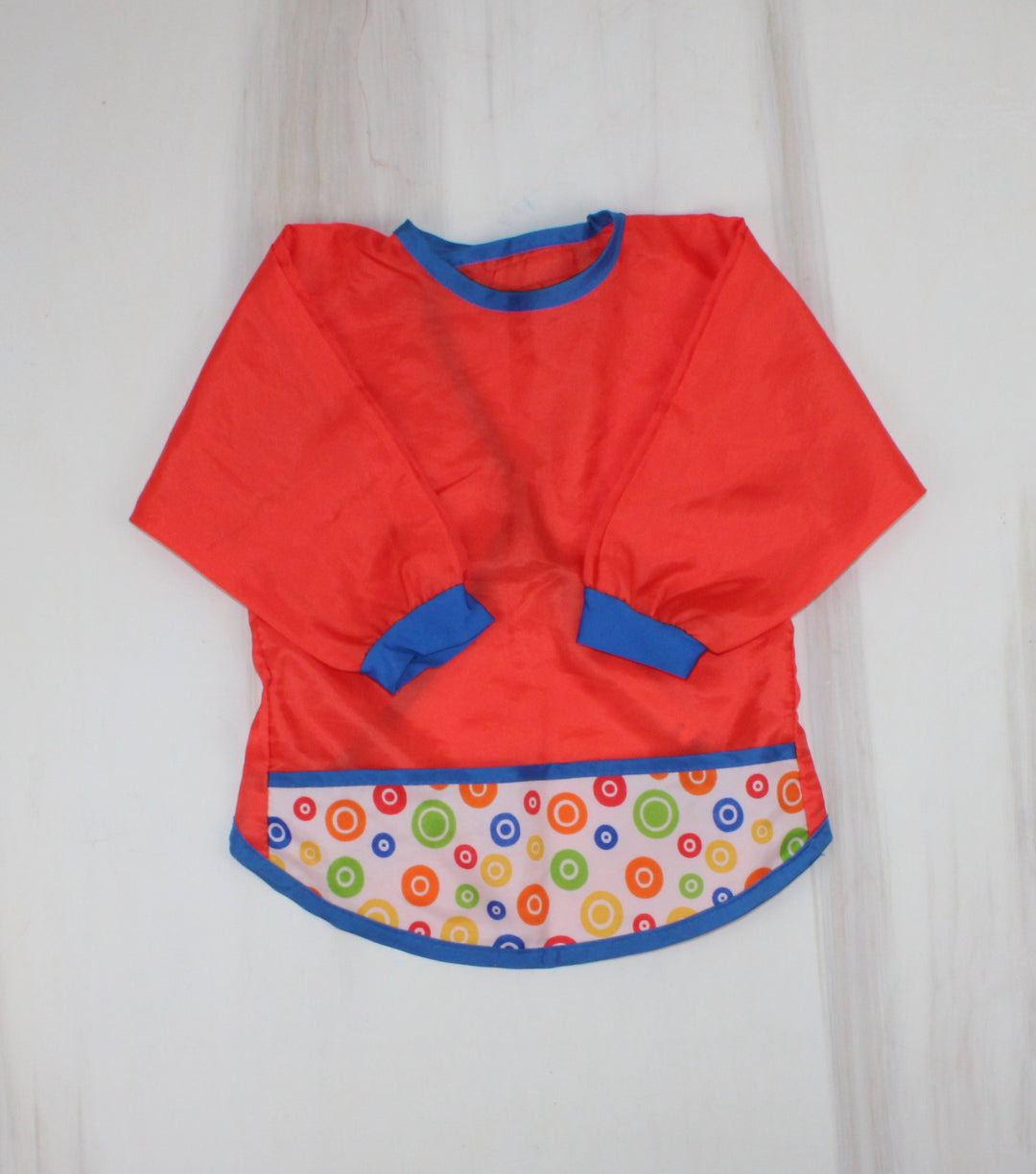 TODDLER PLAY BIB ORANGE PRE-LOVED