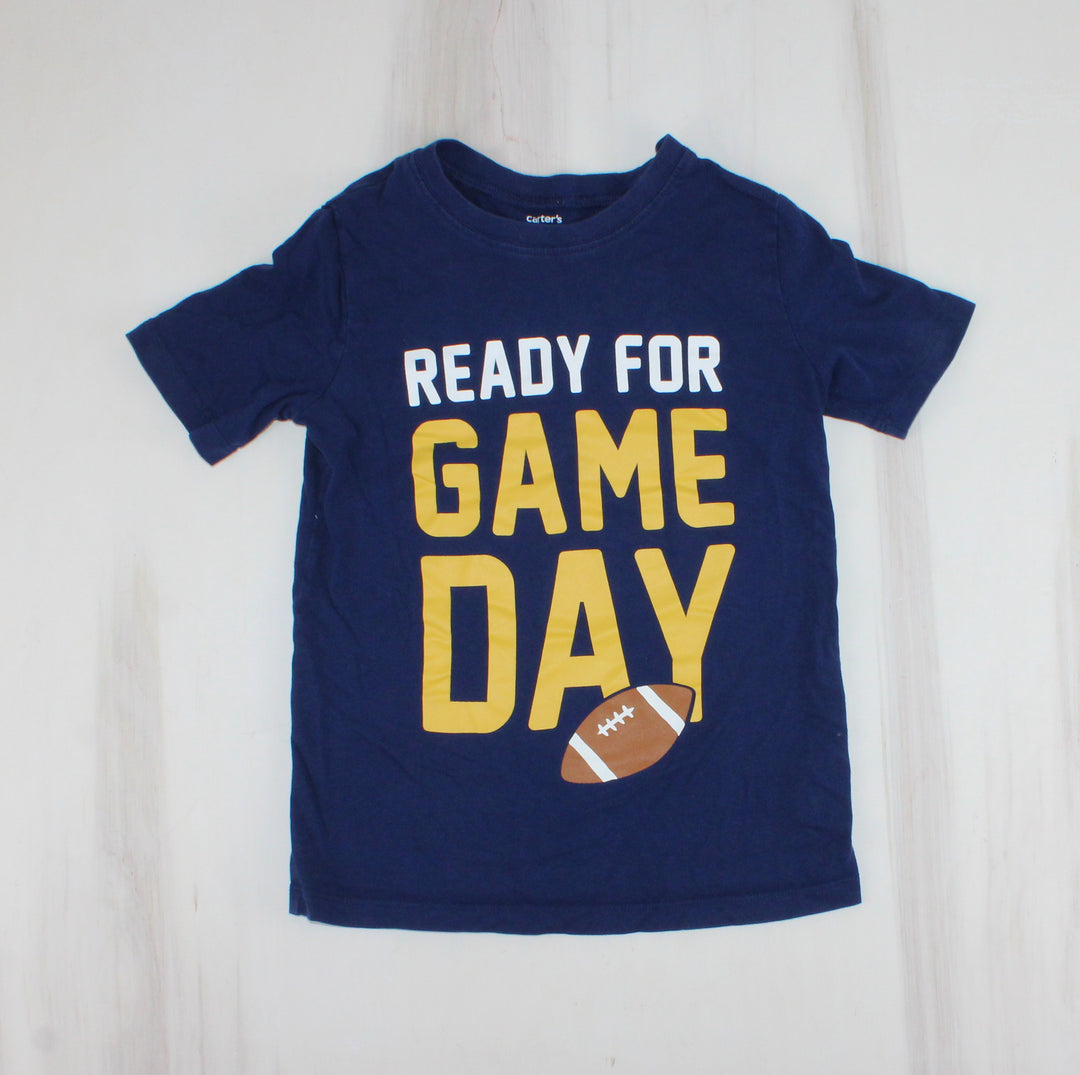 CARTESR GAME DAY TSHIRT 7Y PRE-LOVED
