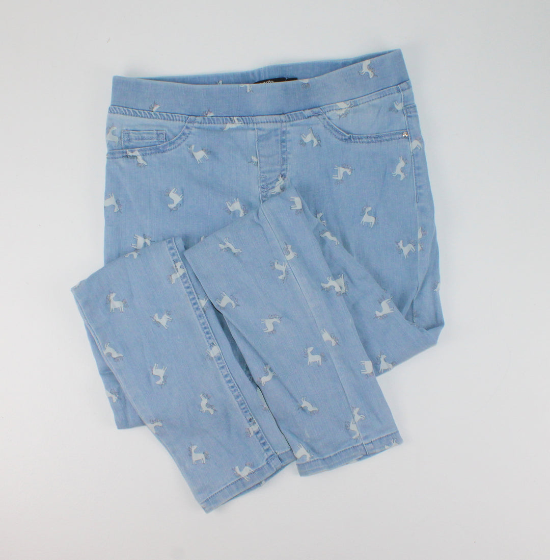 GEORGE UNICORN JEANS 12Y PRE-LOVED