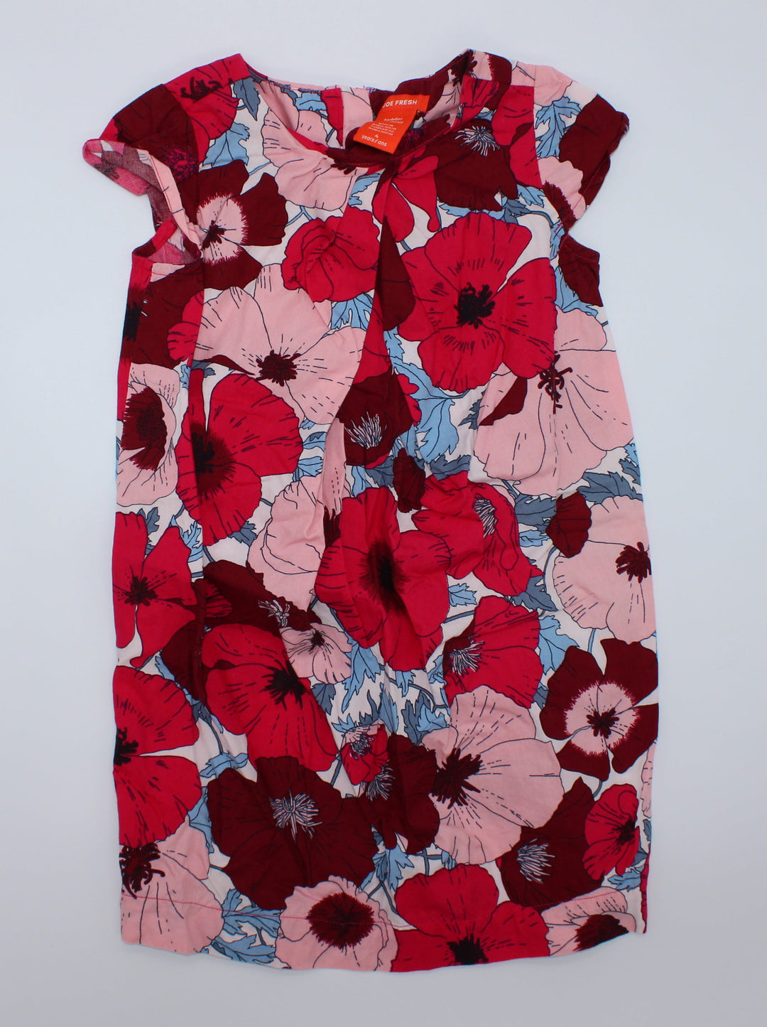 JOE FRESH FLORAL DRESS 4Y EUC