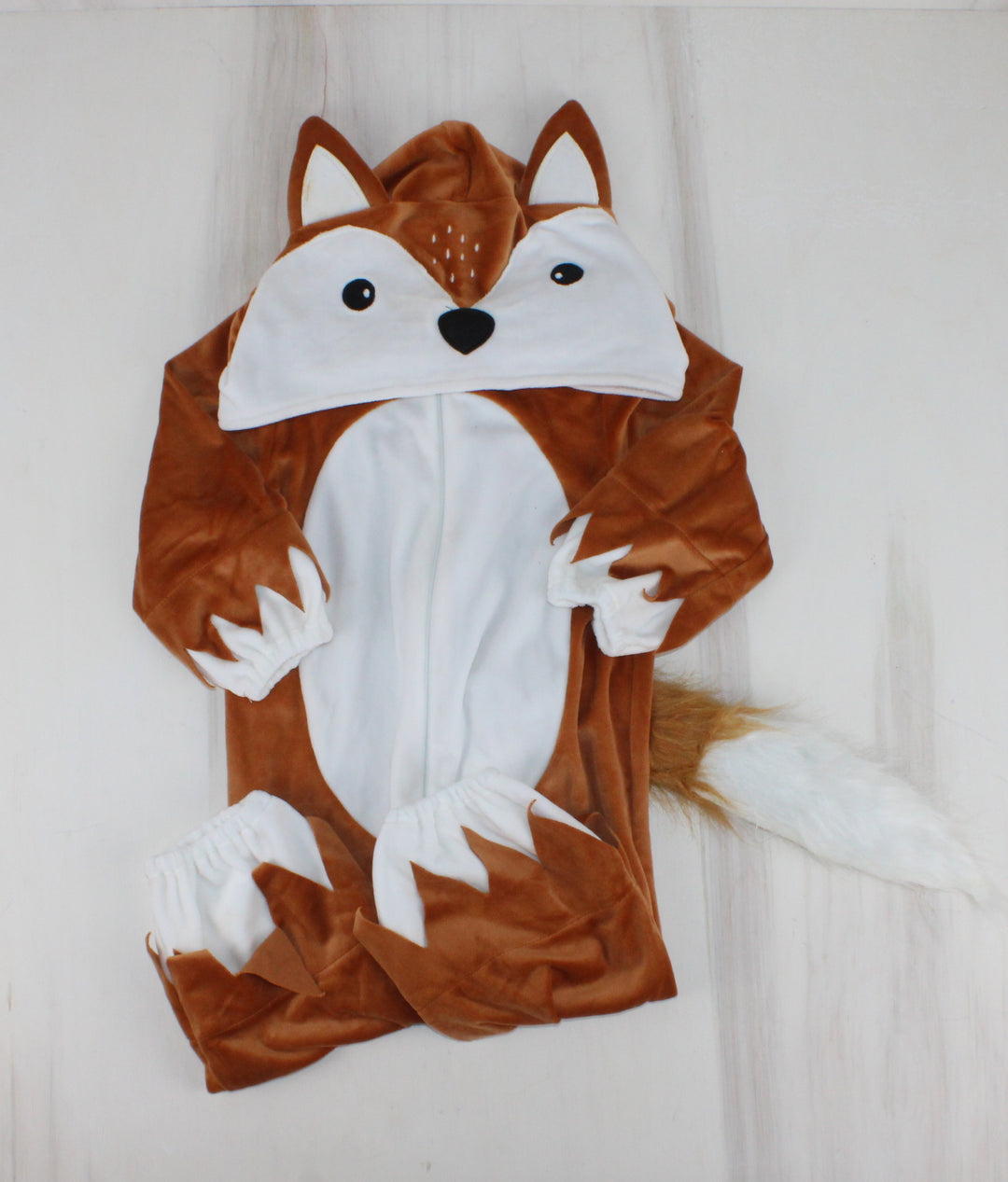 FLEECE FOX ONE PIECE COSTUME 18-24 MONTHS PRE-LOVED