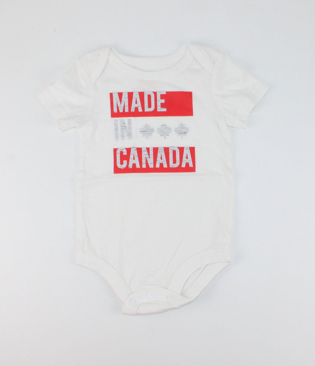 MADE IN CANADA ONESIE 6-12M PRE-LOVED