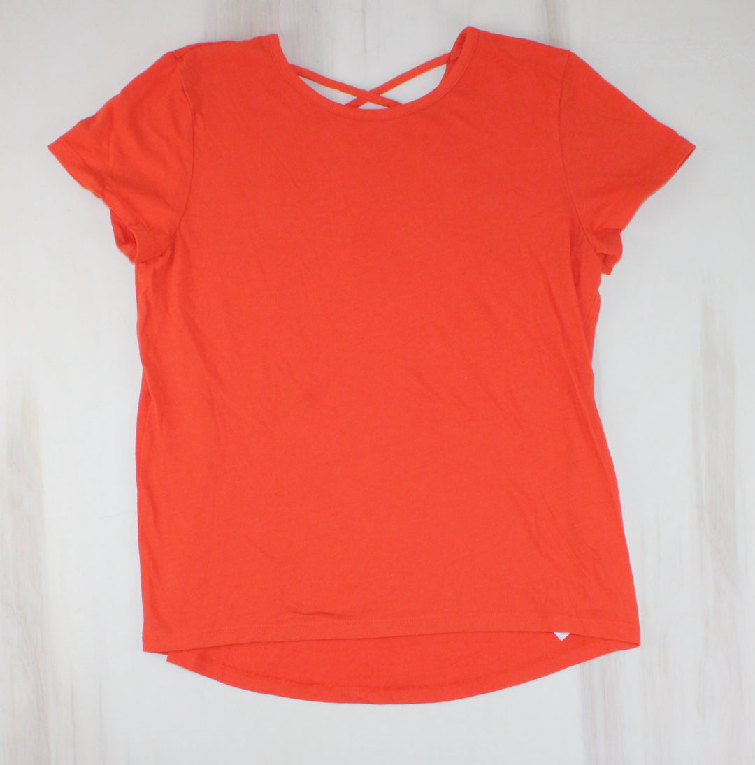 OLD NAVY ORANGE TOP 14/16Y PRE-LOVED