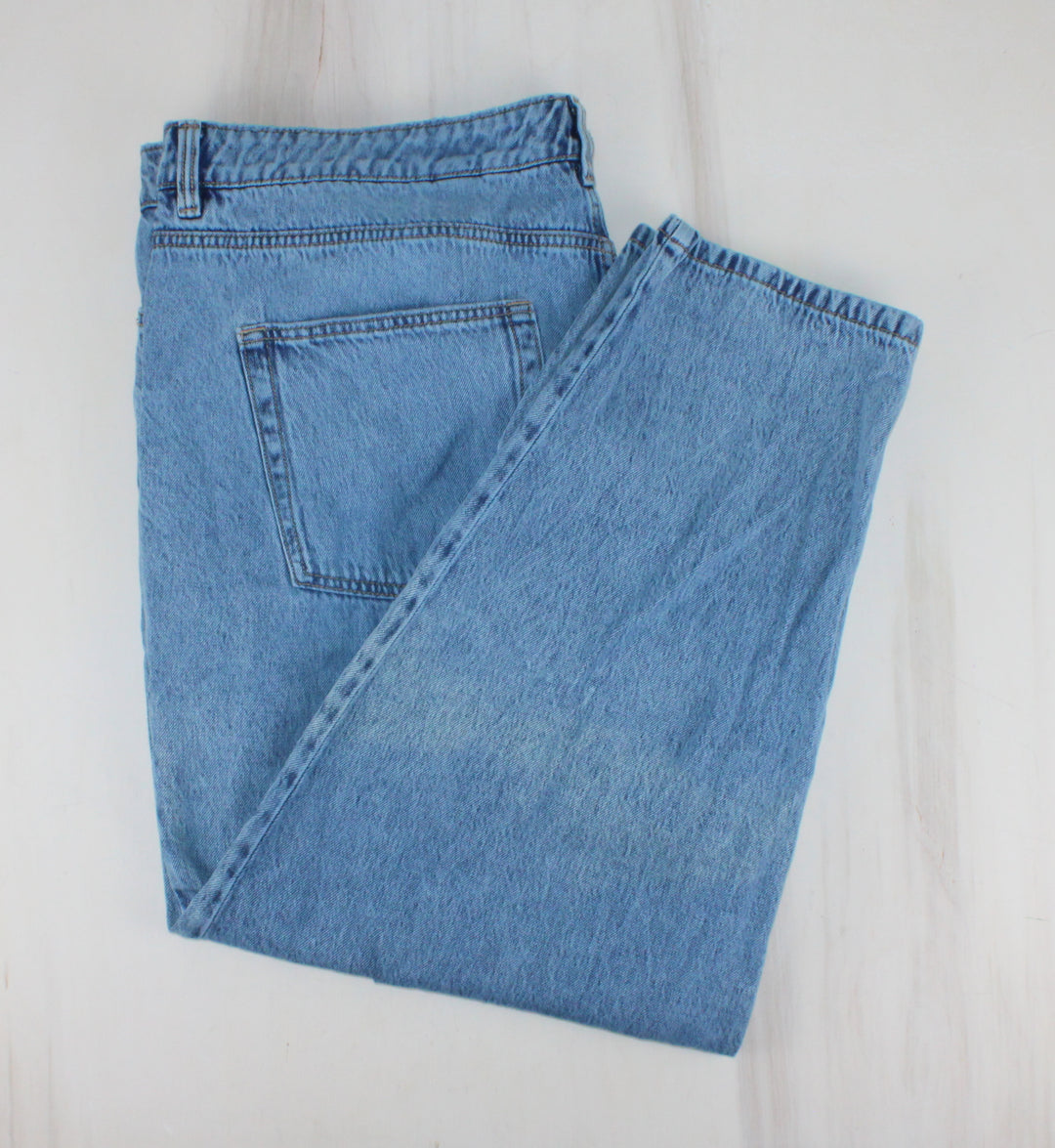 JOE FRESH DISTRESSED MOM-FIT JEANS LADIES SIZE 20W PRE-LOVED