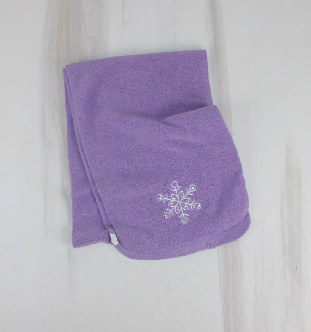 DENVER HAYES PURPLE FLEECE SCARF PRE-LOVED