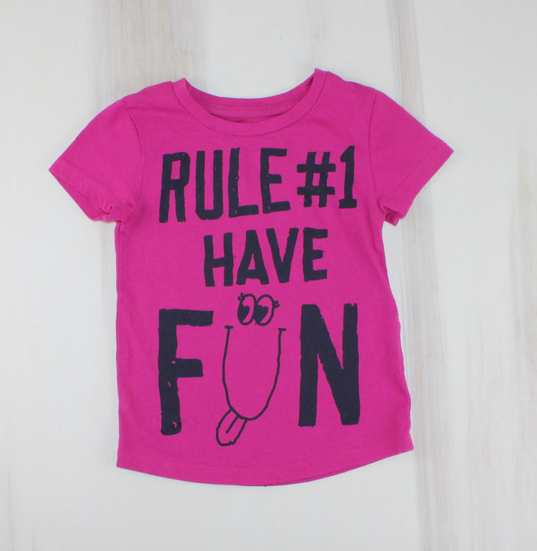 JOE FRESH RULE #1 TSHIRT 4Y PRE-LOVED