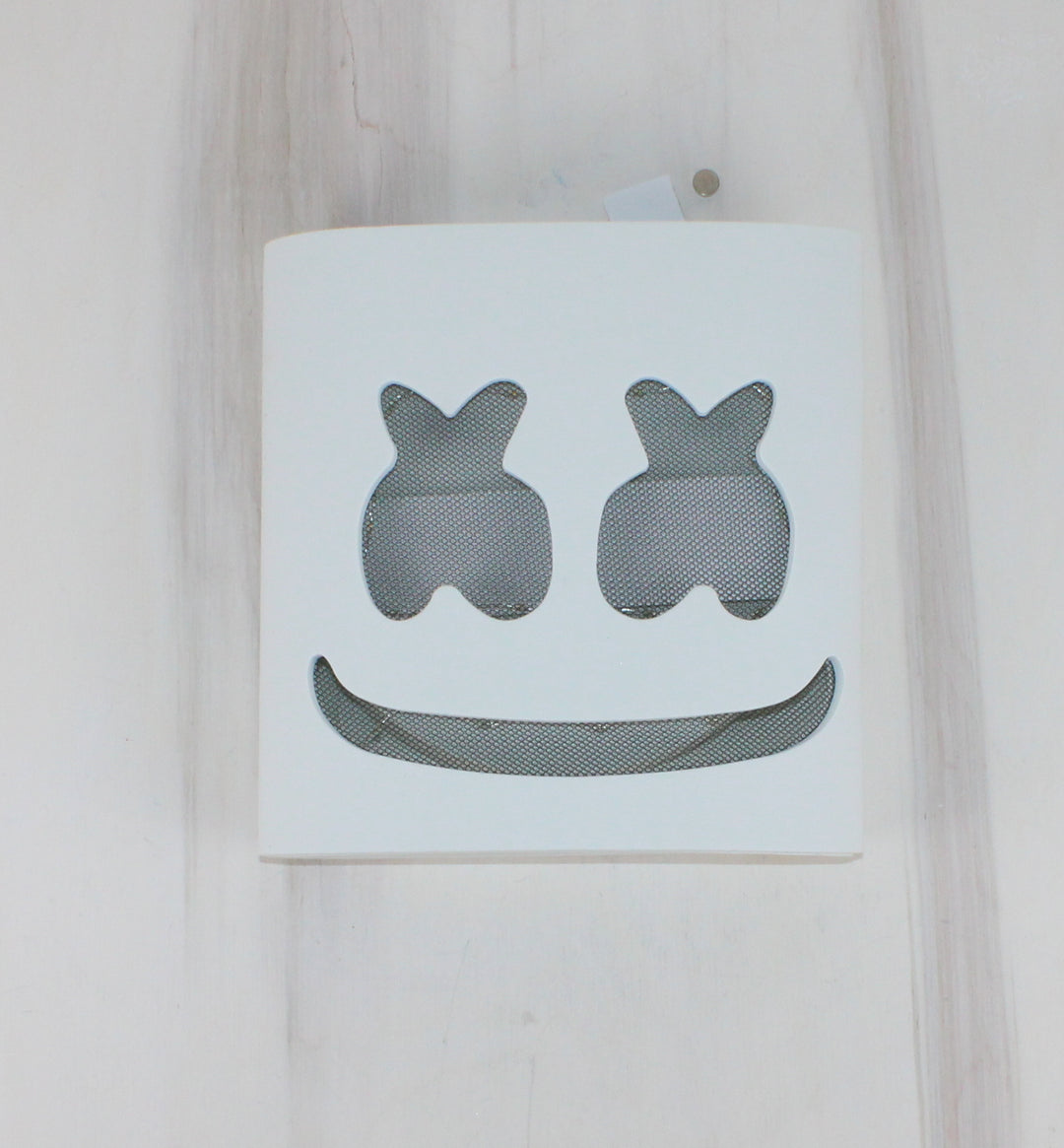 MARSHMALLOW HEAD LIGHT UP MASK PRE-LOVED