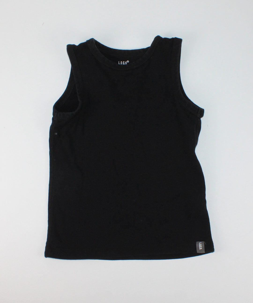 H&M BLACK TANK TOP 4-5Y VGUC/EUC