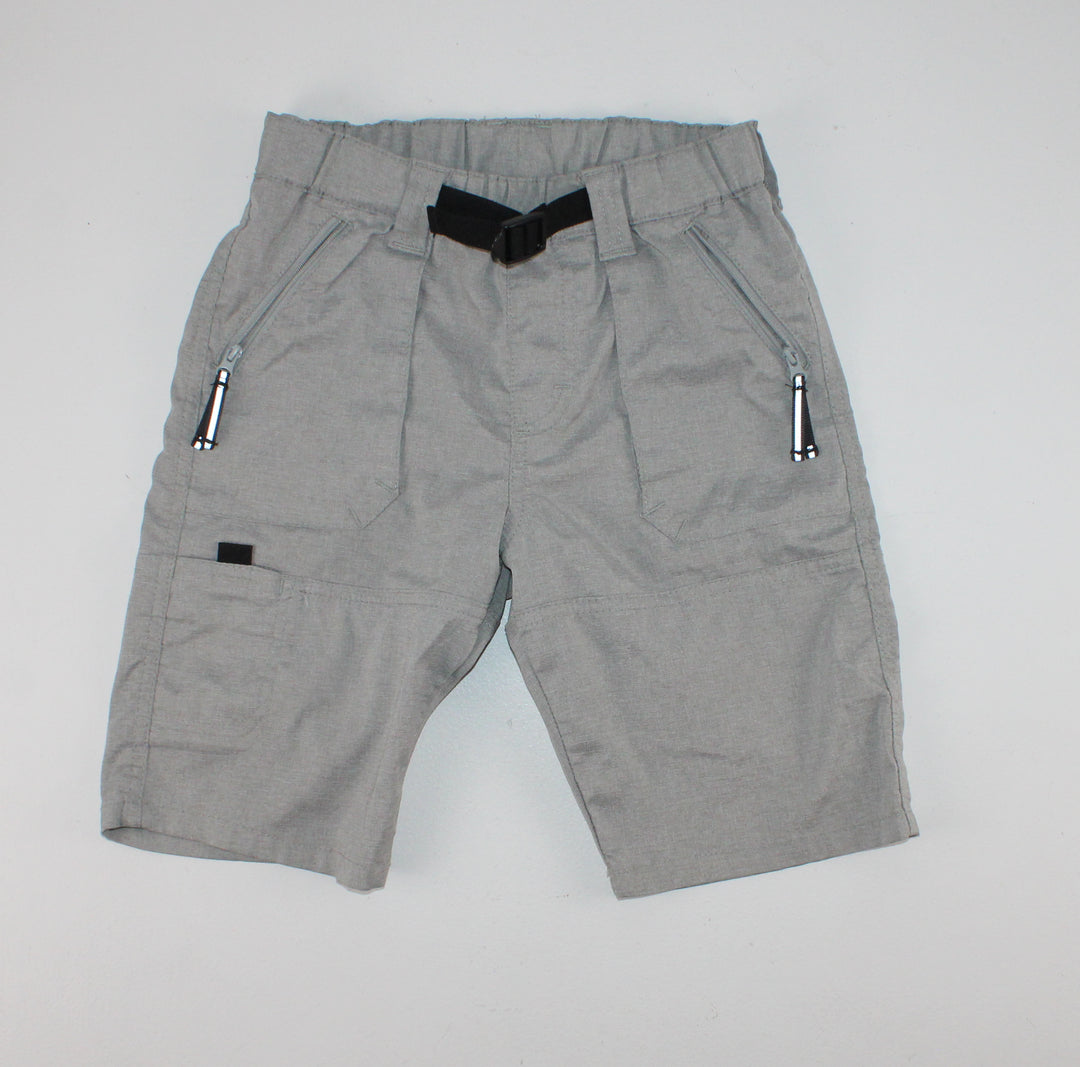 GREY ATHLETIC SHORTS 8-10Y EUC