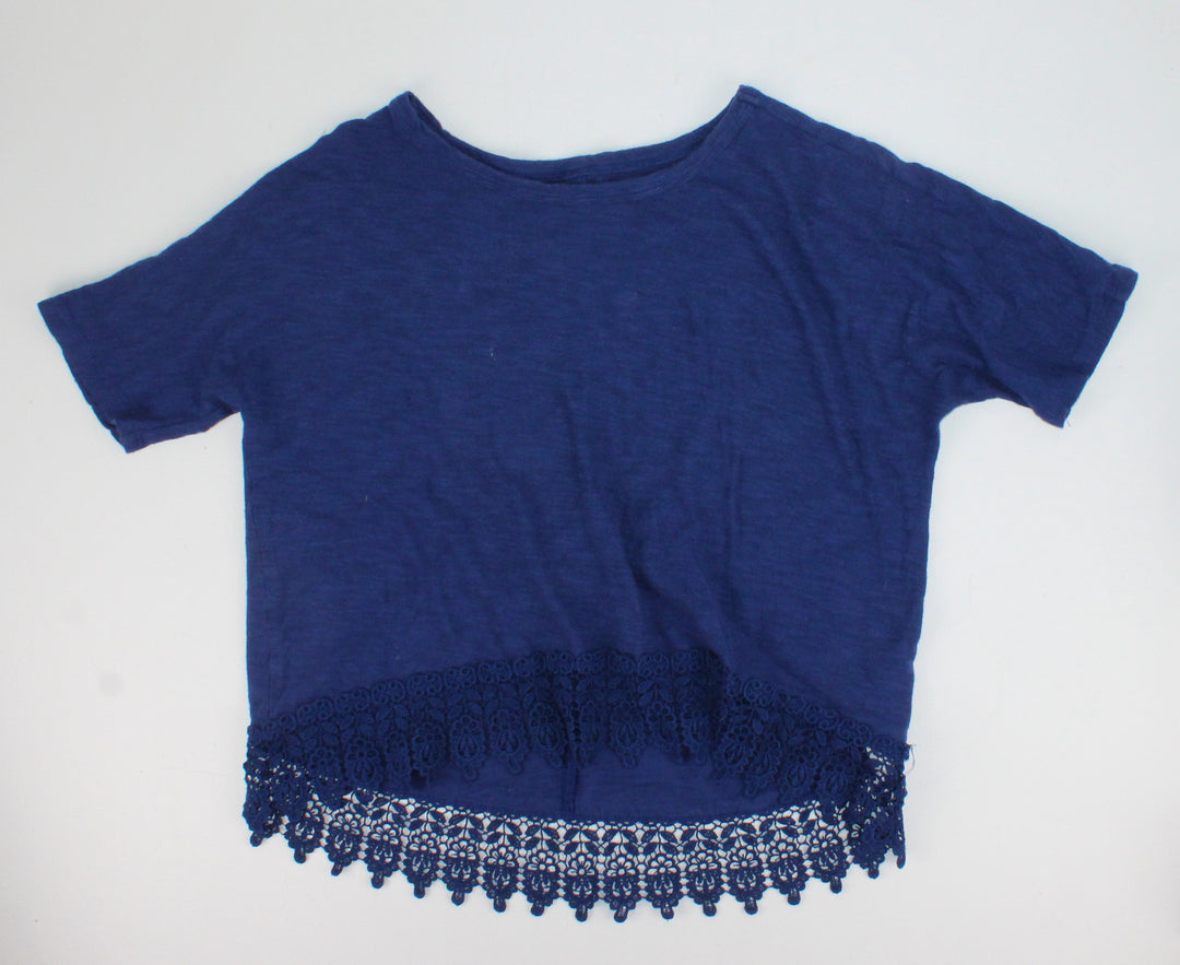 OLD NAVY DARK BLUE TOP 8Y PRE-LOVED
