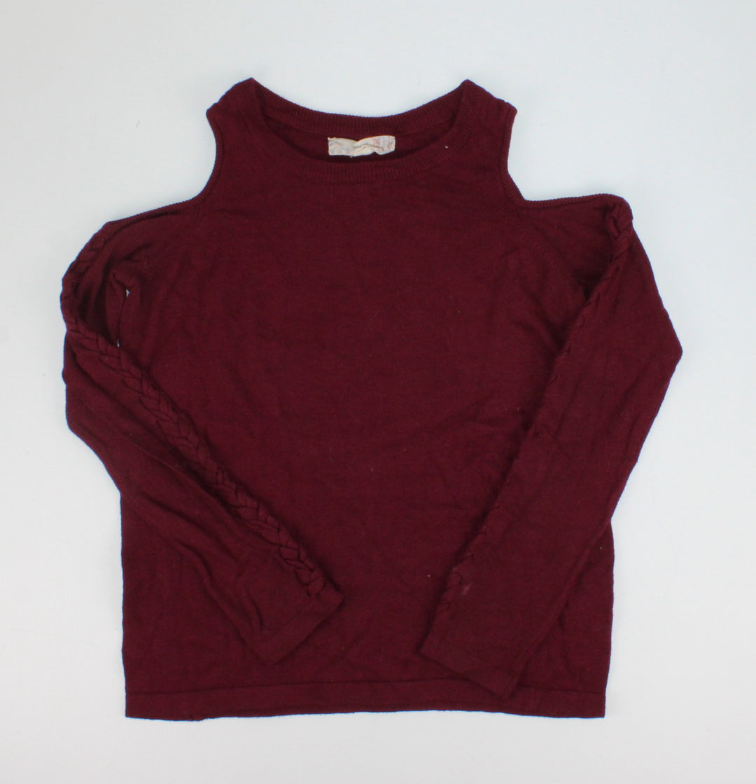 PINK REPUBLIC MAROON TOP YXS PRE-LOVED