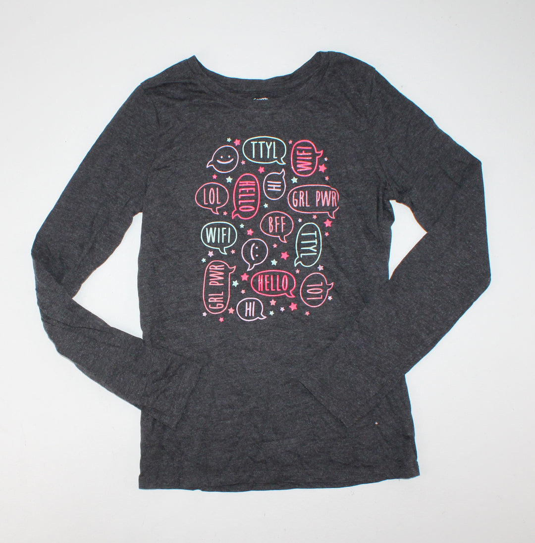 GEORGE "HI" LONG SLEEVE TOP 10/12Y PRE-LOVED