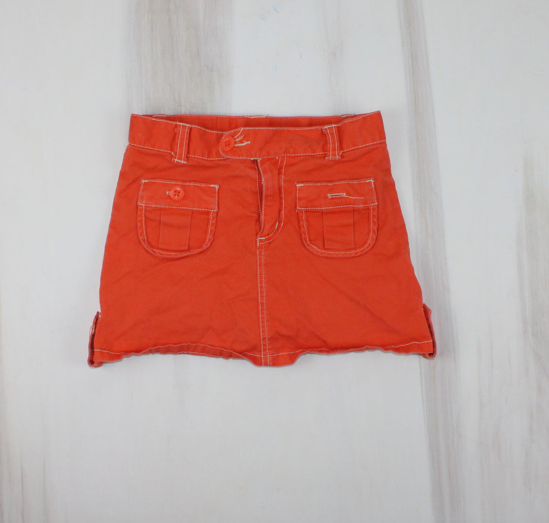 CHILDRENS PLACE ORANGE SKORT 6X/7Y PRE-LOVED