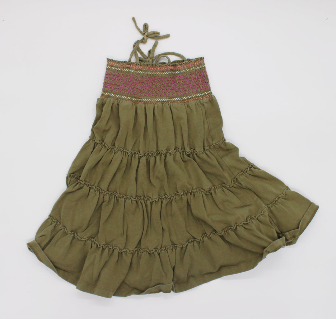 JOE FRESH SUMMER GREEN DRESS 5Y PRE-LOVED