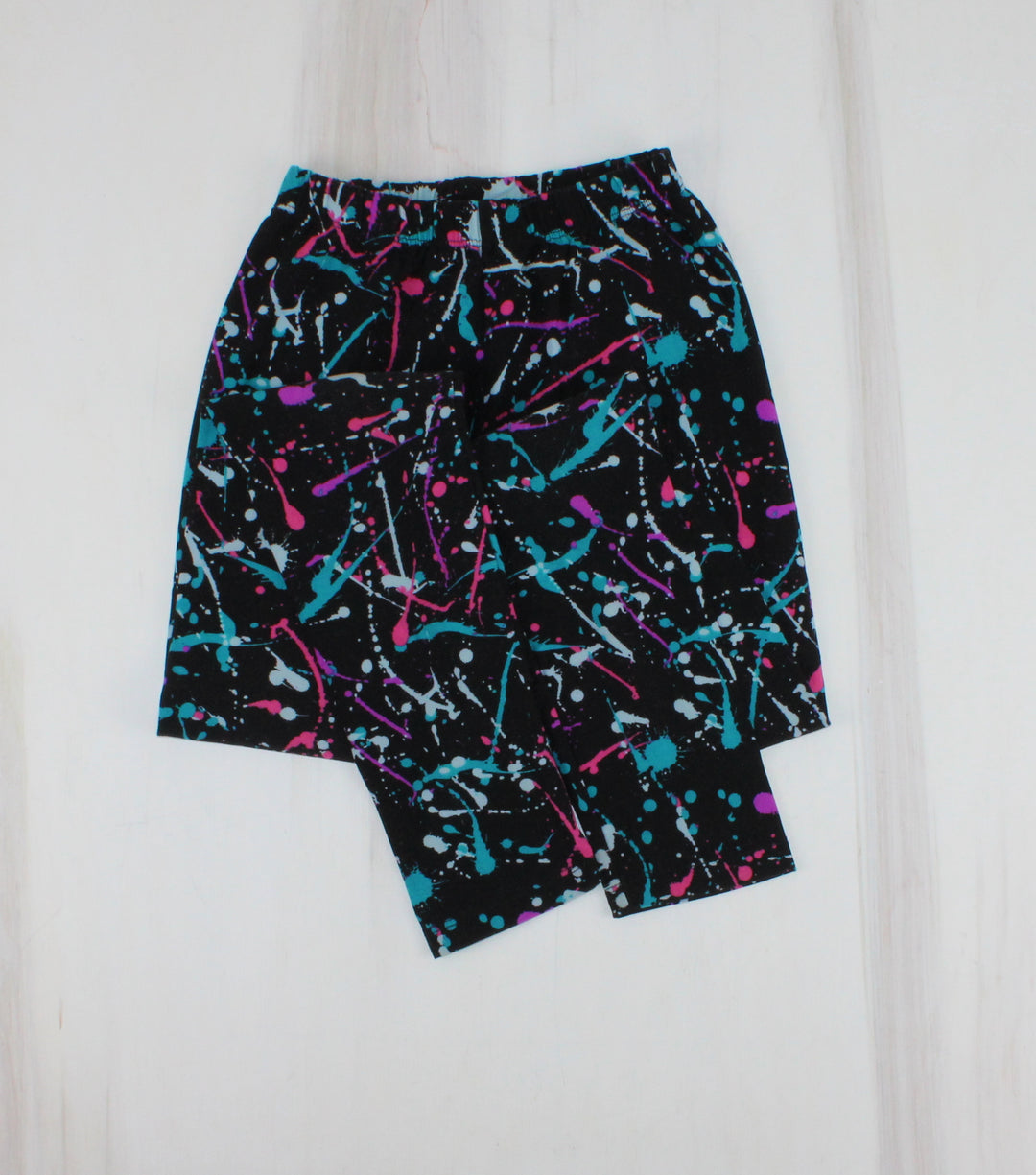 GEORGE PAINT SPLATTER LEGGINGS 10/12Y PRE-LOVED