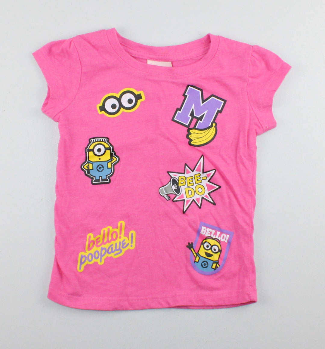 MINION BELLO POOPAYE SHIRT 2Y EUC