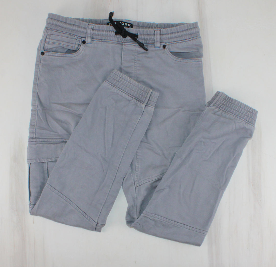 ZOO YORK LIGHT GREY PANT 15/16Y PRE-LOVED