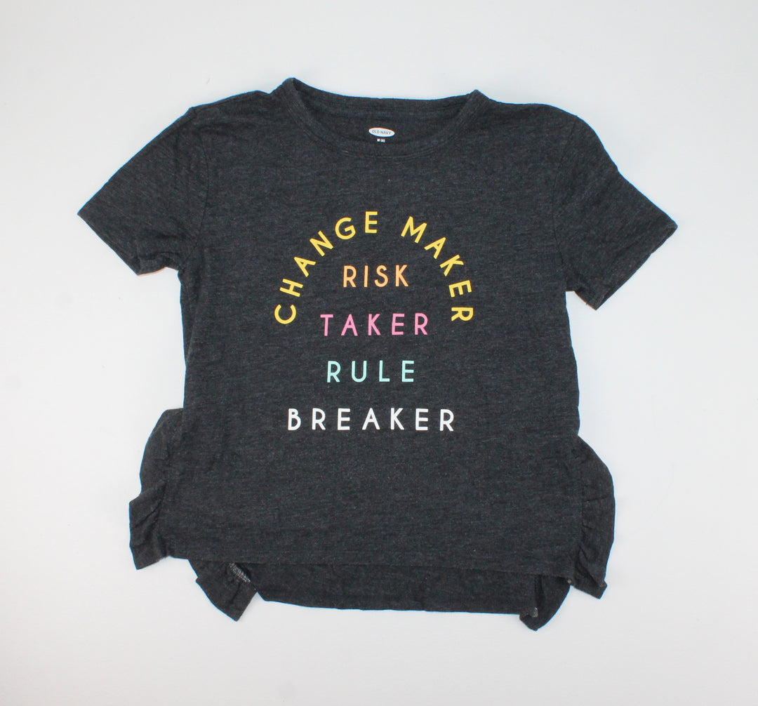 OLD NAVY NAVY TOP 8Y PRE-LOVED