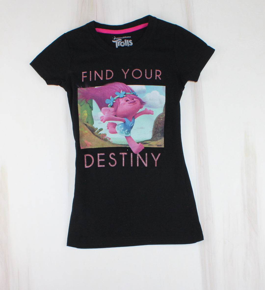 TROLLS DESTINY TOP 7/8Y PRE-LOVED