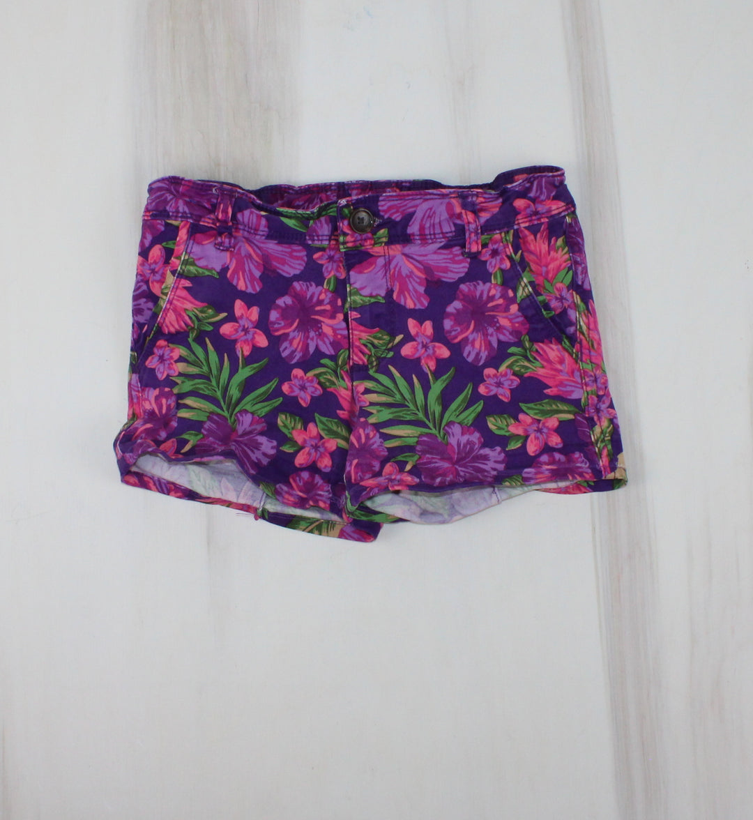 JOE FRESH FLORAL SHORTS 8Y PRE-LOVED
