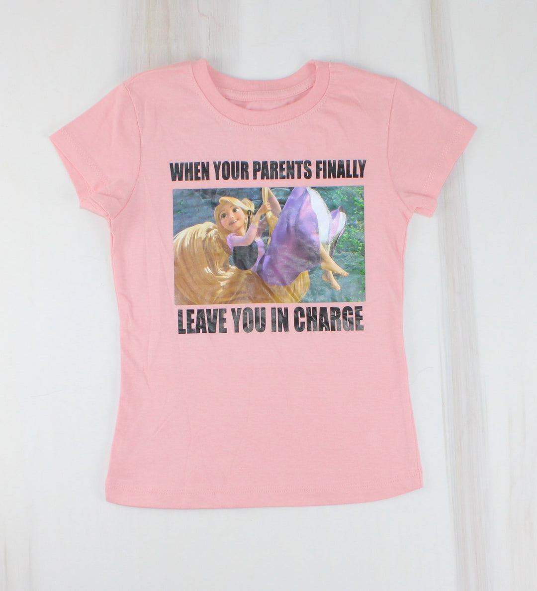 DISNEY RAPUNZEL TSHIRT 4Y PRE-LOVED