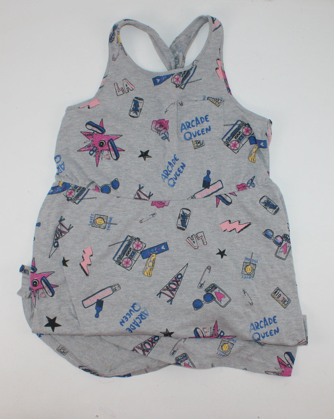 JOE FRESH GREY SUNDRESS 14Y PRE-LOVED