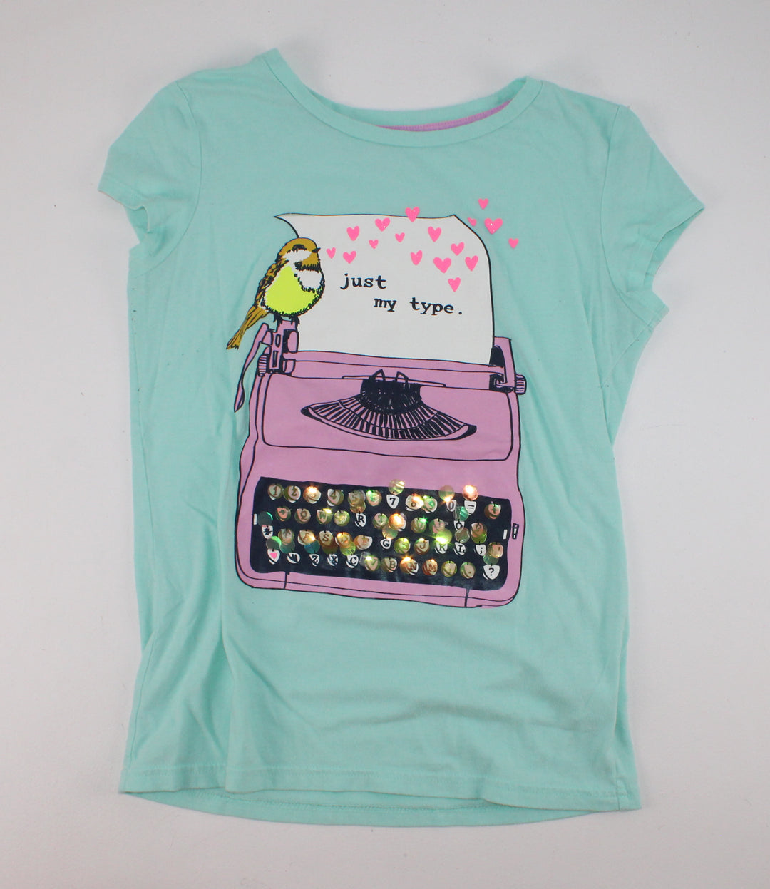 CHEROKEE TYPEWRITER TEE 14/16Y PRE-LOVED