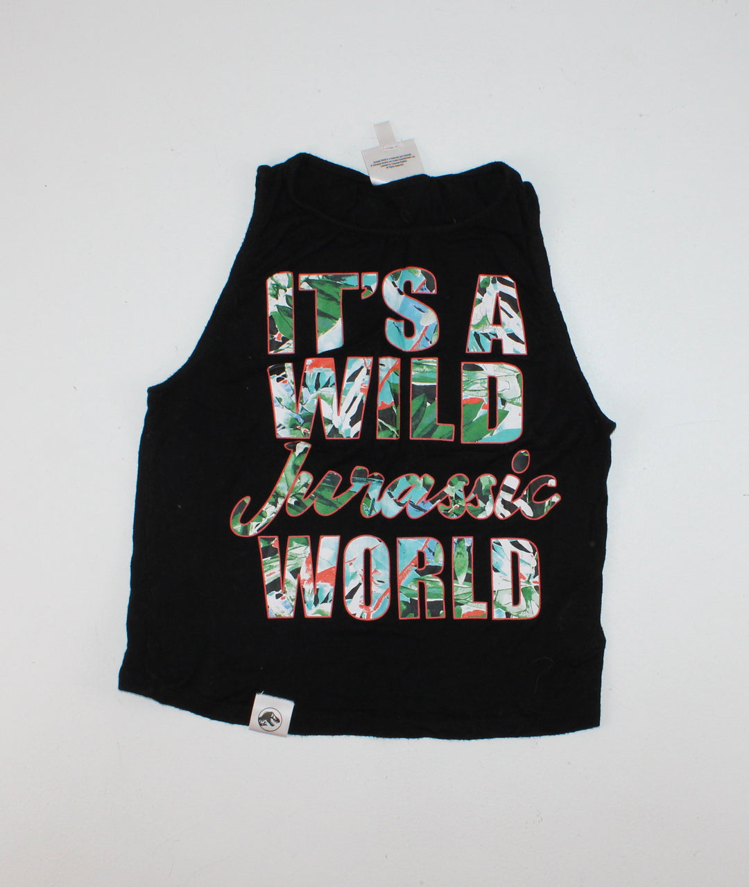 JURRASIC WORLD CROP TOP TEEN SMALL PRE-LOVED
