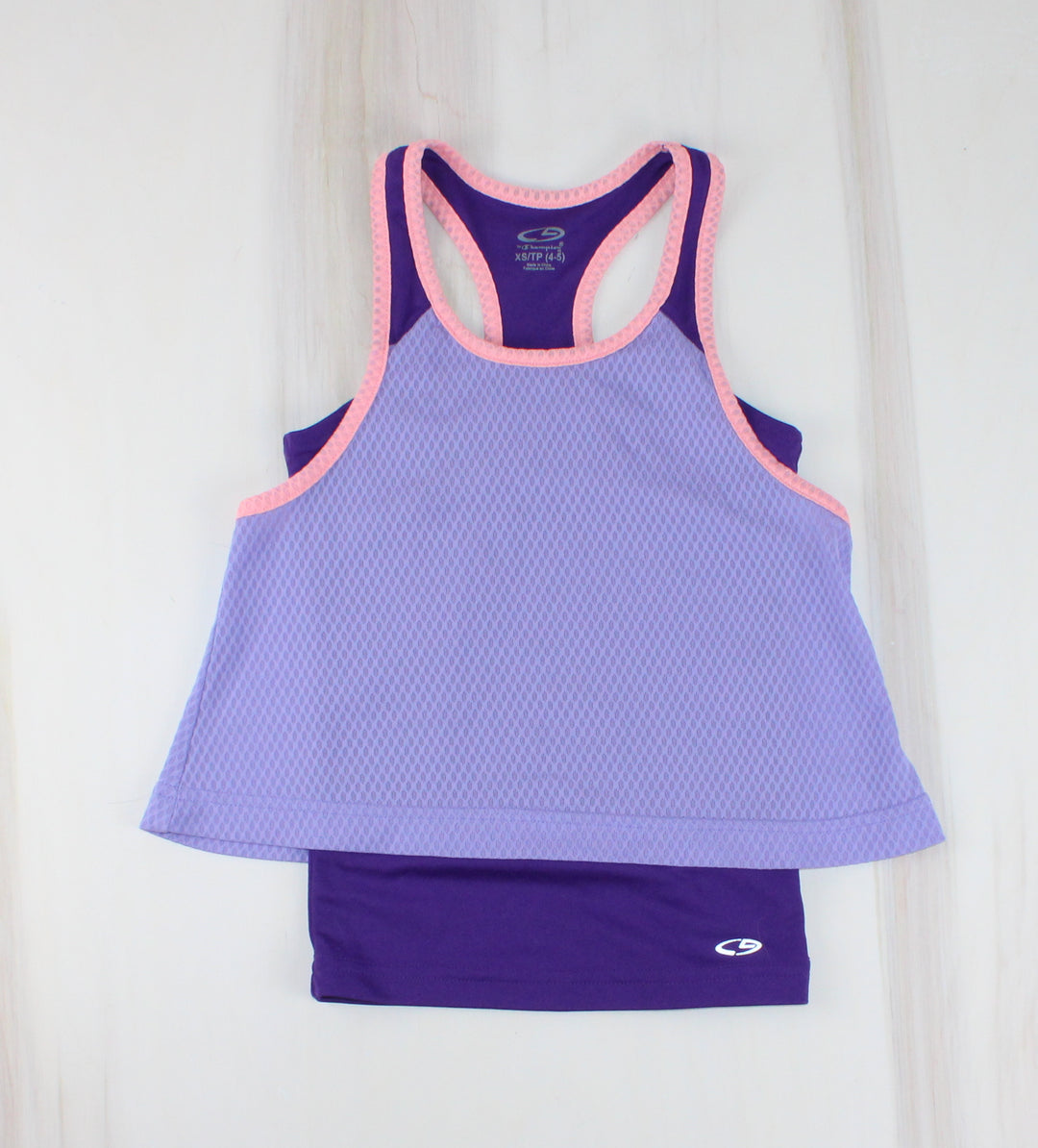 CHAMPION ATHLETIC PURPLE TANK 4-5Y VGUC/EUC