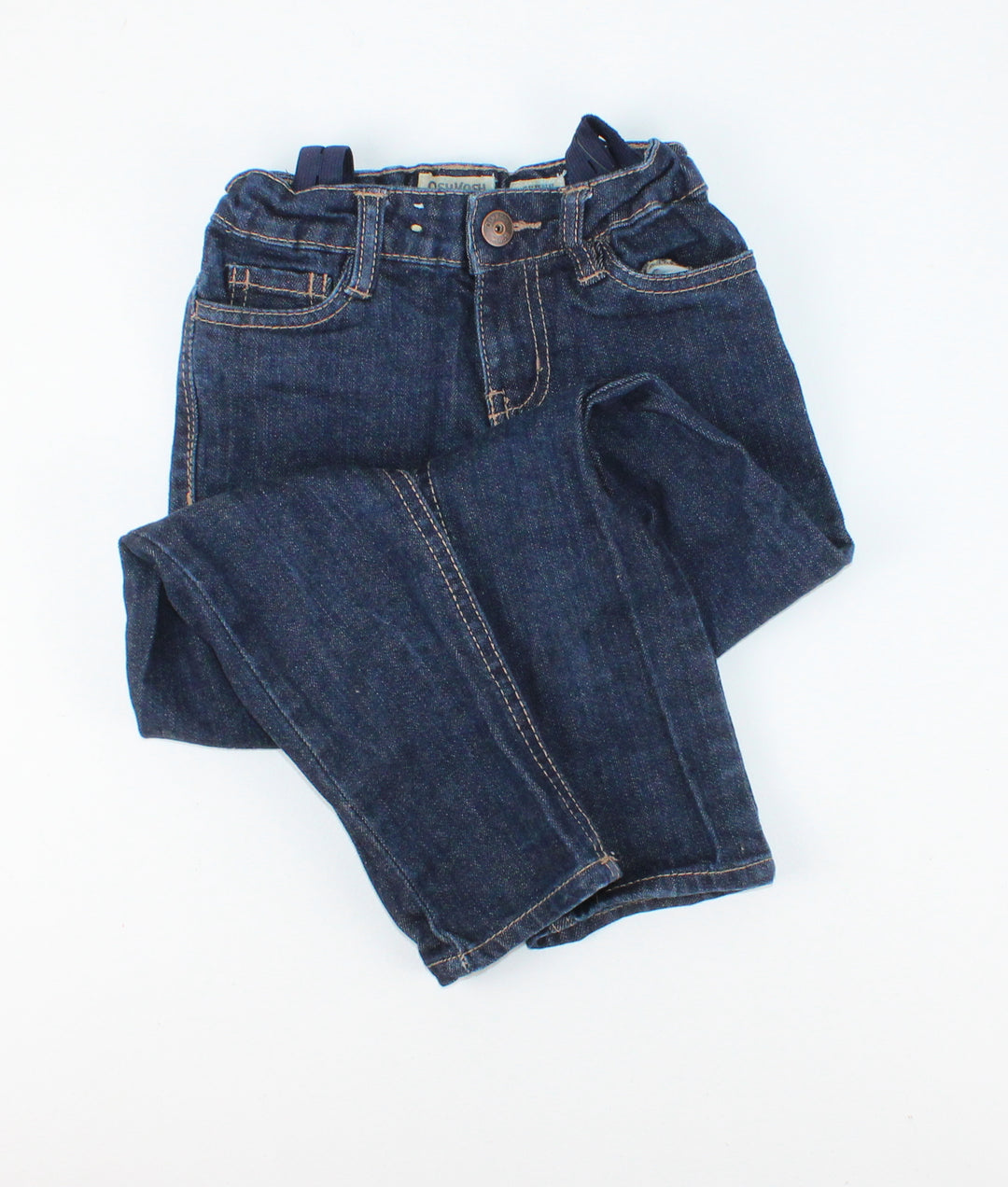 OSH KOSH SKINNY DARK WASH JEANS 5Y PRE-LOVED