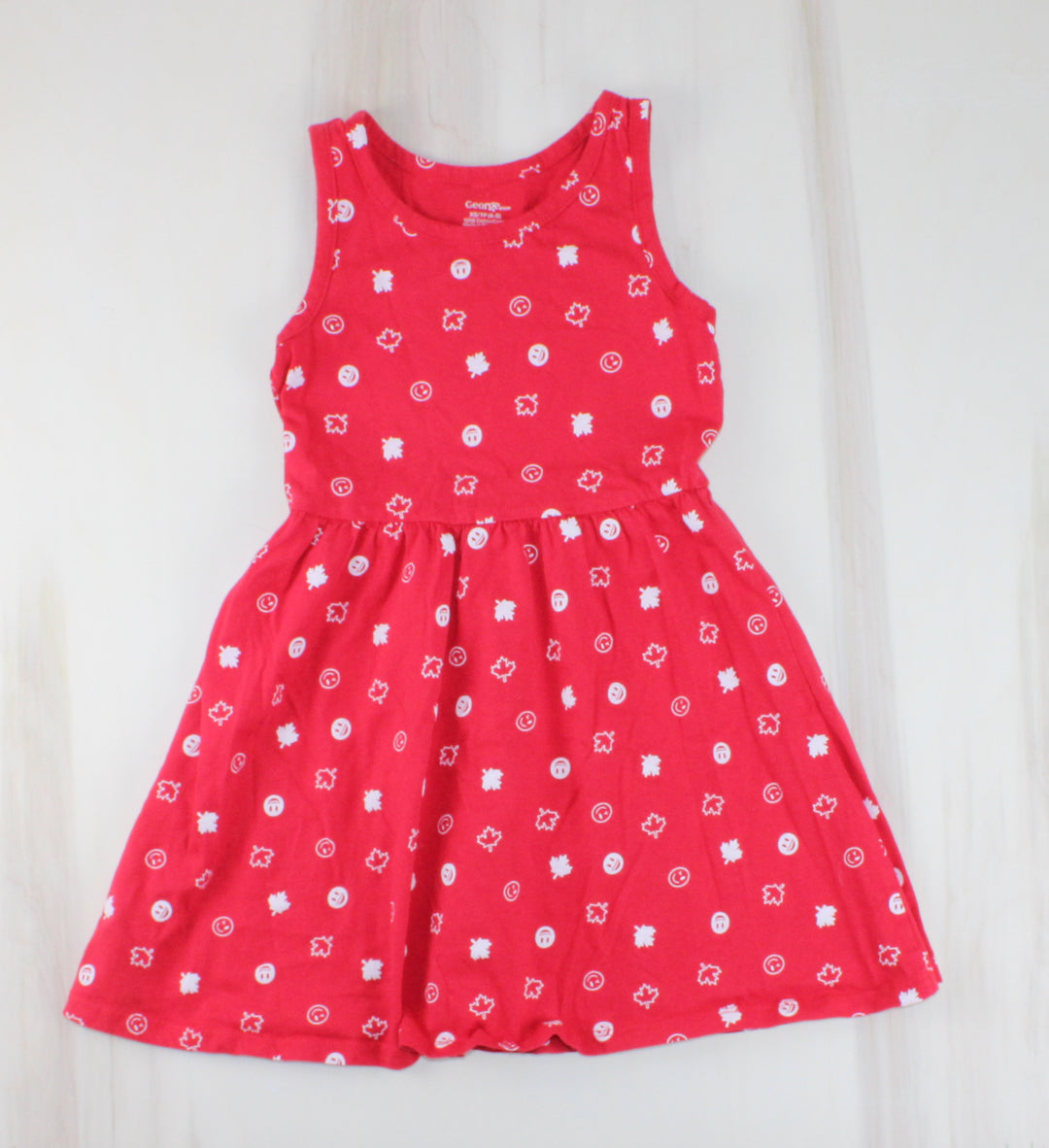 GEORGE CANADA DRESS 4-5Y EUC