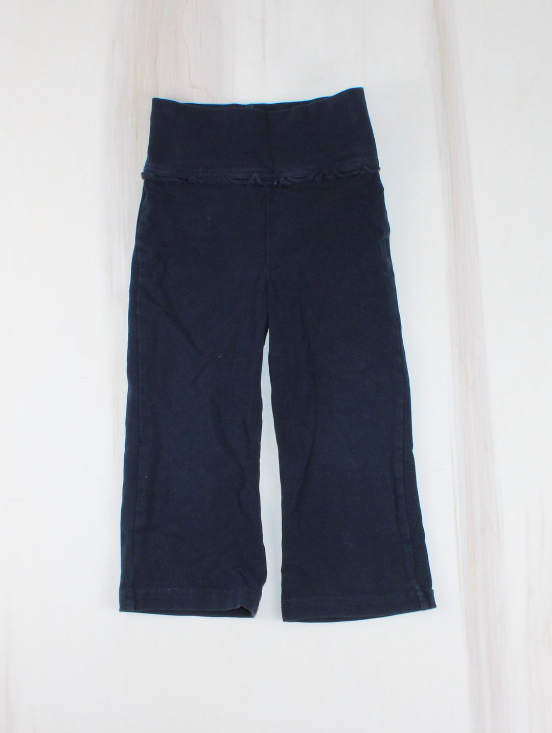 CHILDRENS PLACE NAVY YOGA PANTS 18-24M EUC