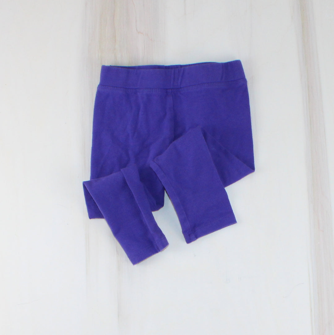 SEARS PURPLE LEGGINGS 18M PRE-LOVED