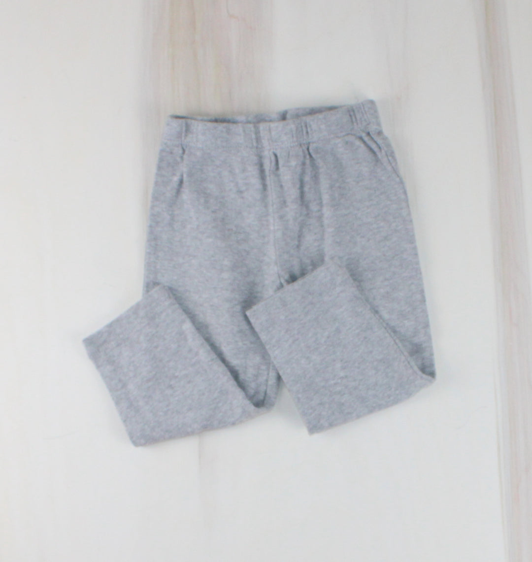 CARTERS GREY COTTON PANTS 18M EUC