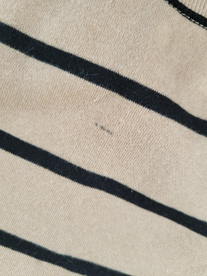 GEORGE TAN STRIPED CREWNECK SWEATER LADIES LARGE PRE-LOVED