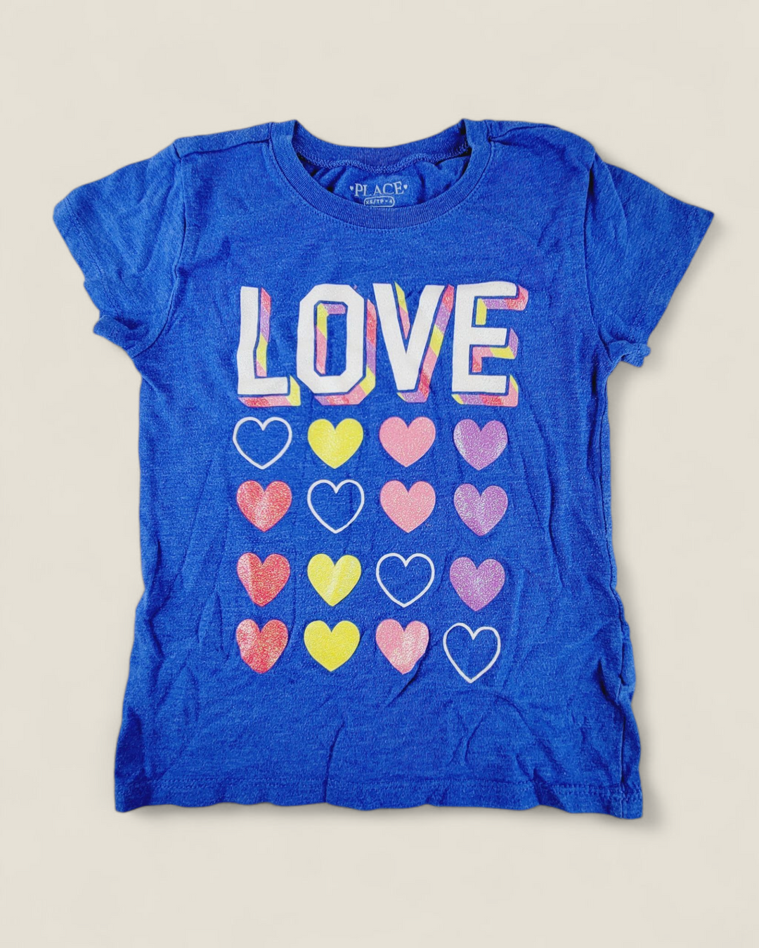 CHILDRENS PLACE LOVE TEE 4Y PRE-LOVED