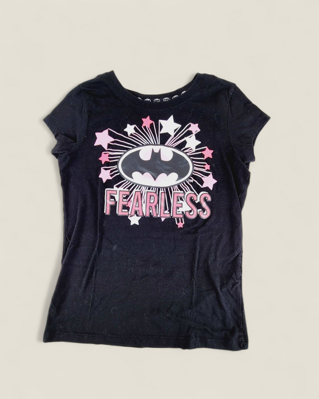 BATMAN FEARLESS TEE 10-12Y PRE-LOVED